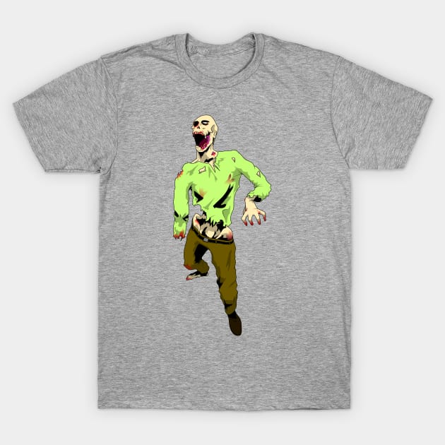 Zombie T-Shirt by Sticker Steve